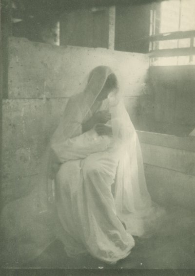 The Manger, 1904-14 by Gertrude Käsebier